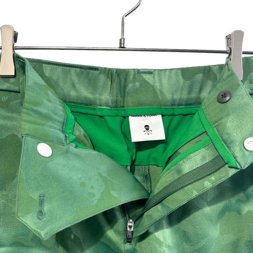 MARK&LONA (マークアンドロナ) ハーフパンツ ゴルフウェア(パンツ) MLM-4A-AT32 Gauge Motion Shorts メンズ SIZE XL グリーン