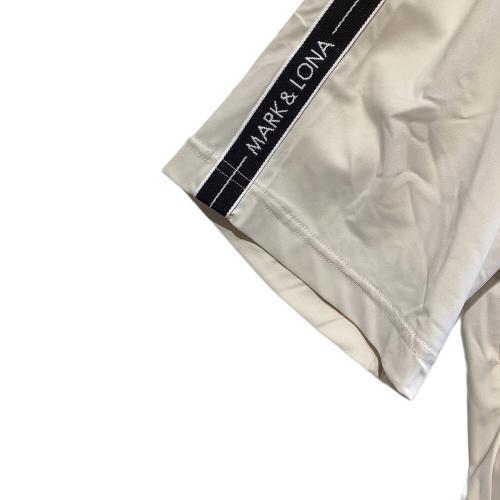 MARK&LONA (マークアンドロナ) モックネック ゴルフウェア(トップス) MLM-4B-AA11 メンズ SIZE XL ベージュ