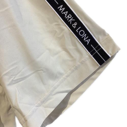 MARK&LONA (マークアンドロナ) モックネック ゴルフウェア(トップス) MLM-4B-AA11 メンズ SIZE XL ベージュ