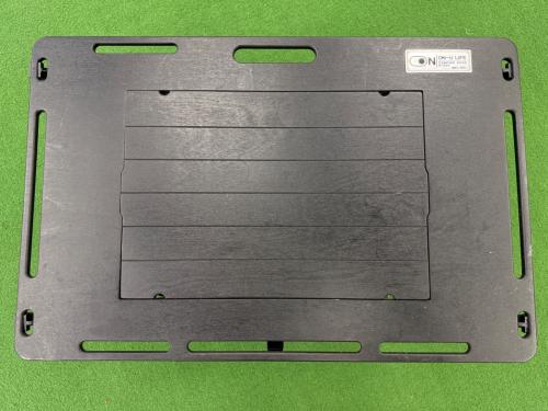 ON-U LIFE (オンユー ライフ) アウトドアテーブル ブラック ライトバーナーテーブル