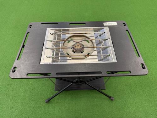 ON-U LIFE (オンユー ライフ) アウトドアテーブル ブラック ライトバーナーテーブル