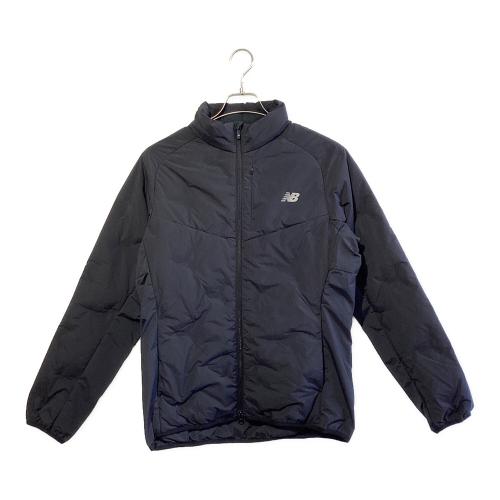 NEW BALANCE (ニューバランス) ゴルフウェア(トップス) 012-5220005 ライトダウンフルジップブルゾン メンズ SIZE 4 ブラック