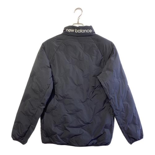 NEW BALANCE (ニューバランス) ゴルフウェア(トップス) 012-5220005 ライトダウンフルジップブルゾン メンズ SIZE 4 ブラック