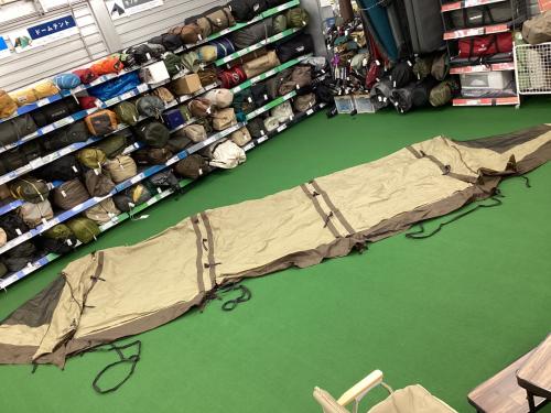 OGAWA (オガワ) ツールームテント 2788 フロントフラップに穴有 アポロン