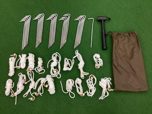 OGAWA (オガワ) ツールームテント 2788 フロントフラップに穴有 アポロン