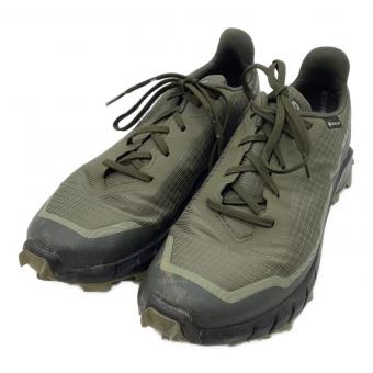 SALOMON (サロモン) アルファクロス5 ローカット トレッキングシューズ 473103 メンズ SIZE 27cm オリーブ