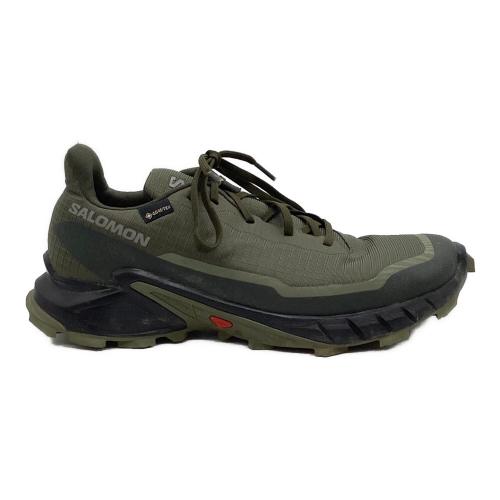 SALOMON (サロモン) アルファクロス5 ローカット トレッキングシューズ 473103 メンズ SIZE 27cm オリーブ