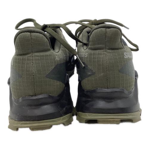 SALOMON (サロモン) アルファクロス5 ローカット トレッキングシューズ 473103 メンズ SIZE 27cm オリーブ