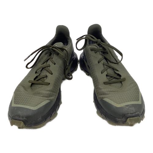 SALOMON (サロモン) アルファクロス5 ローカット トレッキングシューズ 473103 メンズ SIZE 27cm オリーブ