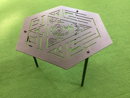 メタヘキテL DEVISE　デバイスワークス DEVISE WORKS (デバイスワークス) アウトドアテーブル DEVISE別注