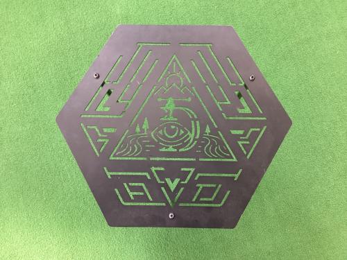 DEVISE WORKS (デバイスワークス) アウトドアテーブル DEVISE別注バージョン ブラック メタヘキテL