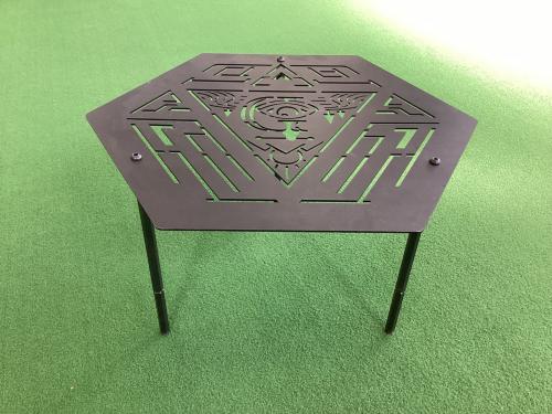 DEVISE WORKS (デバイスワークス) アウトドアテーブル DEVISE別注バージョン ブラック メタヘキテL