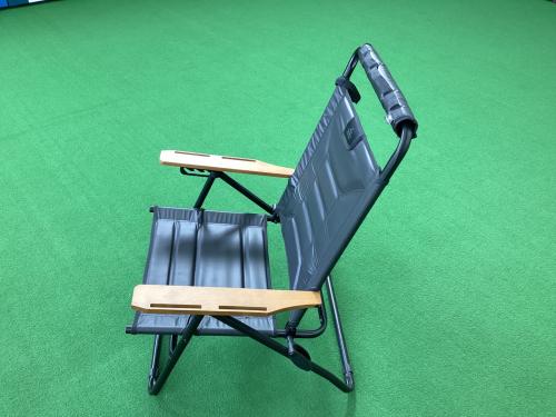 AS2OV (アッソブ) アウトドアチェア ブラック ハイバックリクライニングローバーチェア