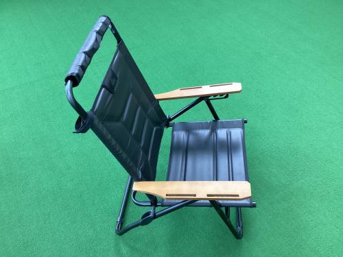 AS2OV (アッソブ) アウトドアチェア ブラック ハイバックリクライニングローバーチェア