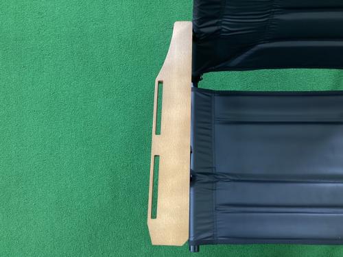 AS2OV (アッソブ) アウトドアチェア ブラック ハイバックリクライニングローバーチェア