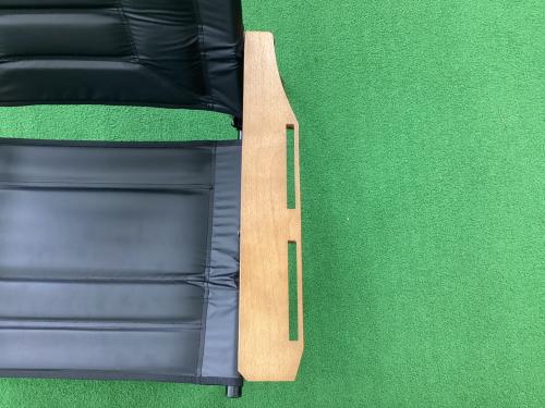 AS2OV (アッソブ) アウトドアチェア ブラック ハイバックリクライニングローバーチェア