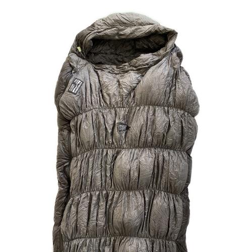 BROOKLYN OUTDOOR COMOANY マミー型シュラフ(ダウン) グレー The Catskills Peak+ Sleeping Bag