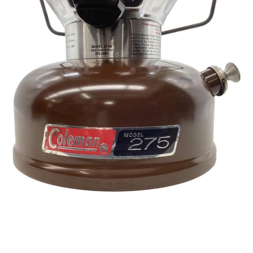 Coleman (コールマン) ガソリンランタン 275A オリジナルハーフフロストグローブ 要バルブチェック ヴィンテージ