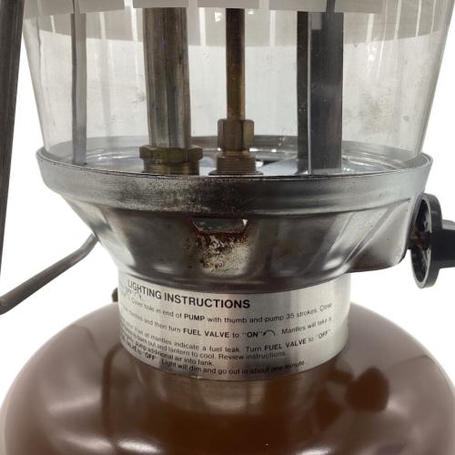 Coleman (コールマン) ガソリンランタン 275A オリジナルハーフフロストグローブ 要バルブチェック ヴィンテージ