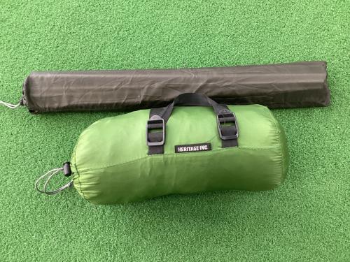 HERITAGE (ヘリテージ) 登山用テント グリーン クロスオーバードーム