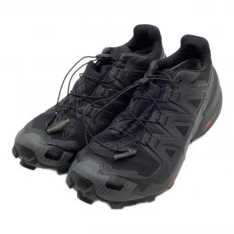 SALOMON (サロモン) SPEEDCROSS 6 GORE-TEX ローカット トレッキングシューズ 417386 メンズ SIZE 27cm ブラック