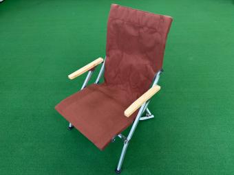 Snow peak (スノーピーク) アウトドアチェア LV-091BR ブラウン ローチェア30