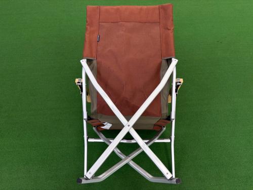 Snow peak (スノーピーク) アウトドアチェア LV-091BR ブラウン ローチェア30
