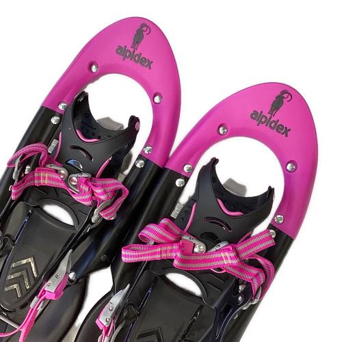 ALPIDEX スノーシュー 約640×W200ｍｍ ブラック×パープル