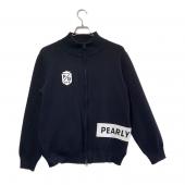 PEARLY GATES (パーリーゲイツ) フルジップ ニット ジャケット ゴルフウェア(トップス) 053-1172201 メンズ SIZE L ブラック