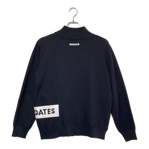 PEARLY GATES (パーリーゲイツ) フルジップ ニット ジャケット ゴルフウェア(トップス) 053-1172201 メンズ SIZE L ブラック