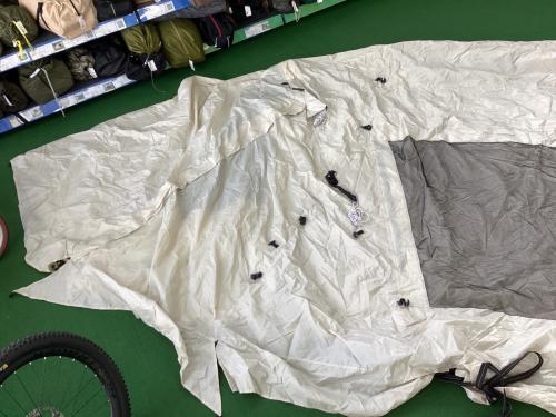 Snow peak (スノーピーク) ツールームテント FES-195 ヨゴレ有/2022雪峰祭限定 ランドロック M アイボリー オプションセット