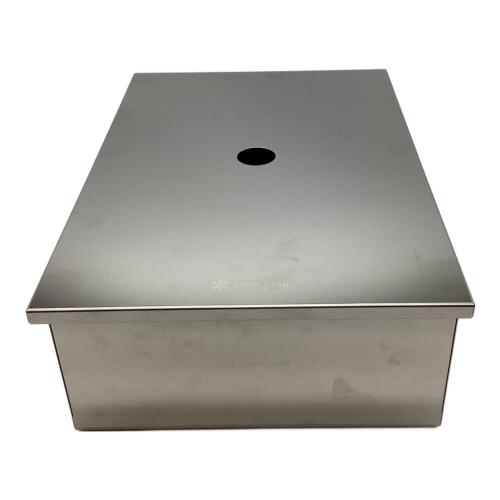 Snow peak (スノーピーク) ファニチャーアクセサリー CK-050 廃盤品 @ シルバー ステンボックス1ユニット