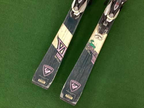 ROSSIGNOL (ロシニョール) SUPER VIRAGE ⅥTECH カービングスキー エッジキズ多数有/2022モデル メンズ 161cm