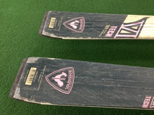 ROSSIGNOL (ロシニョール) SUPER VIRAGE ⅥTECH カービングスキー エッジキズ多数有/2022モデル メンズ 161cm