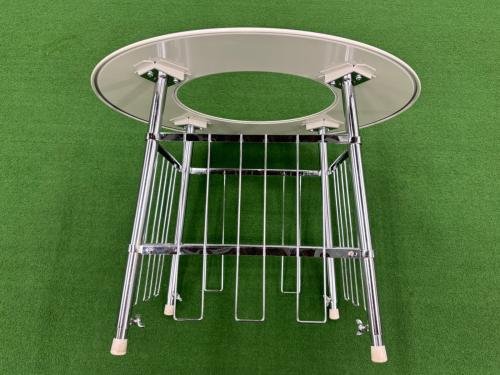 高津製作所 ストーブガード ホワイト 丸型ストーブガードデラックス