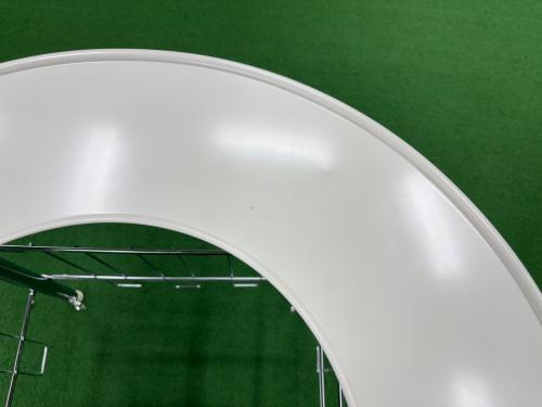 高津製作所 ストーブガード ホワイト 丸型ストーブガードデラックス