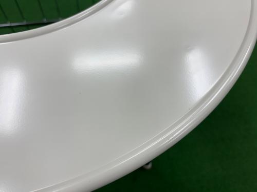 高津製作所 ストーブガード ホワイト 丸型ストーブガードデラックス