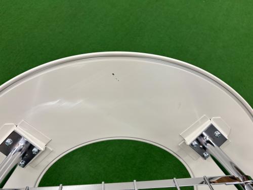 高津製作所 ストーブガード ホワイト 丸型ストーブガードデラックス