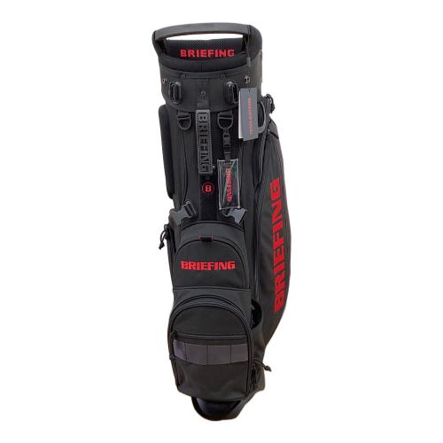 BRIEFING (ブリーフィング) キャディバッグ BRG253D03 8.5口径 ブラック×レッド CR-4 #04