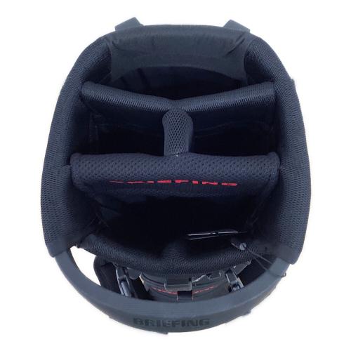 BRIEFING (ブリーフィング) キャディバッグ BRG253D03 8.5口径 ブラック×レッド CR-4 #04