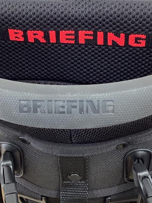 BRIEFING (ブリーフィング) キャディバッグ BRG253D03 8.5口径 ブラック×レッド CR-4 #04