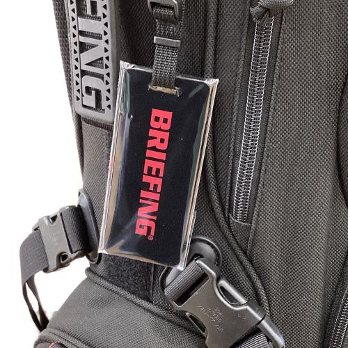 BRIEFING (ブリーフィング) キャディバッグ BRG253D03 8.5口径 ブラック×レッド CR-4 #04