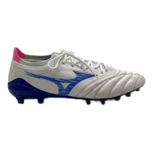 MIZUNO (ミズノ) モレリアネオIV β JAPAN AG フットサルシューズ P1GA254125 ホワイト×ブルー SIZE 27cm