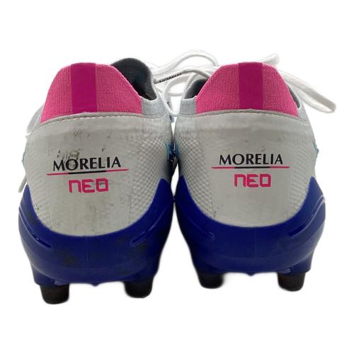 MIZUNO (ミズノ) モレリアネオIV β JAPAN AG フットサルシューズ P1GA254125 ホワイト×ブルー SIZE 27cm