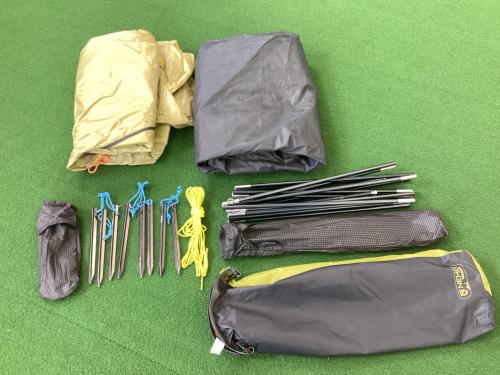 NEMO (ニーモ) 登山用テント フットプリントヨゴレ有 Tani OSMO 1P