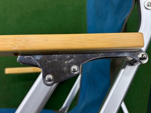 Snow peak (スノーピーク) アウトドアチェア 廃盤カラー スカイブルー ローチェア30