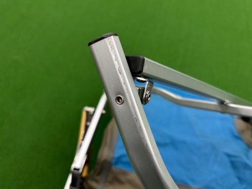 Snow peak (スノーピーク) アウトドアチェア 廃盤カラー スカイブルー ローチェア30