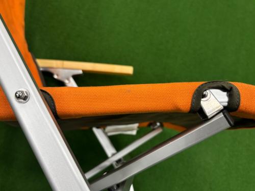 Snow peak (スノーピーク) アウトドアチェア 廃盤カラー オレンジ ローチェア30