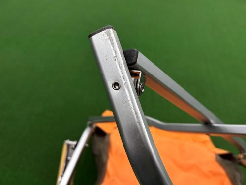 Snow peak (スノーピーク) アウトドアチェア 廃盤カラー オレンジ ローチェア30