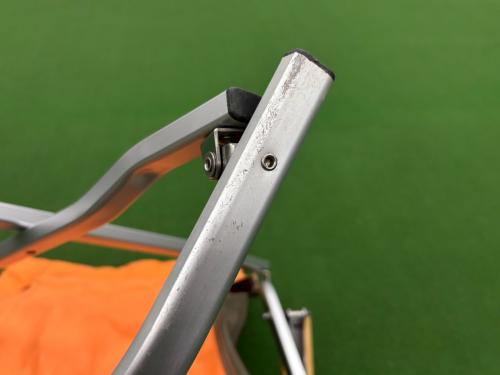 Snow peak (スノーピーク) アウトドアチェア 廃盤カラー オレンジ ローチェア30